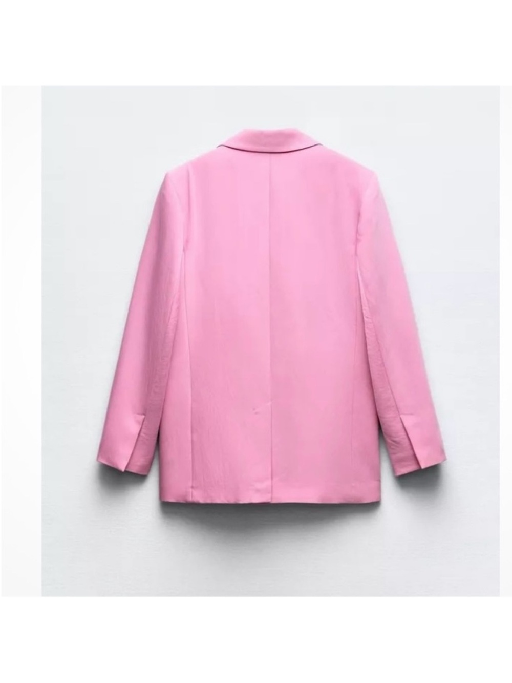 Zara Light Pink Single-Button Blazer - Picture 2 of 6